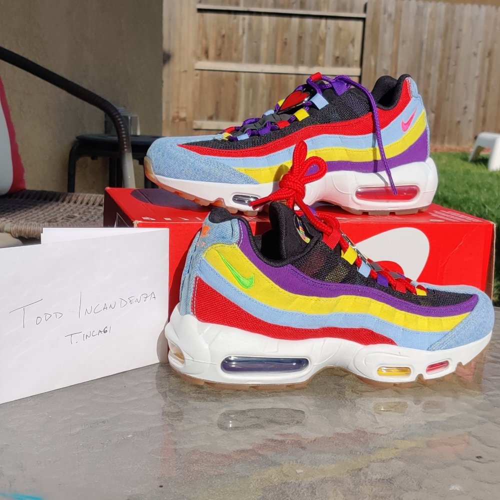 Nike Airmax 95 SP sz 8 wmns 9.5 CK5669-400 No Lid
